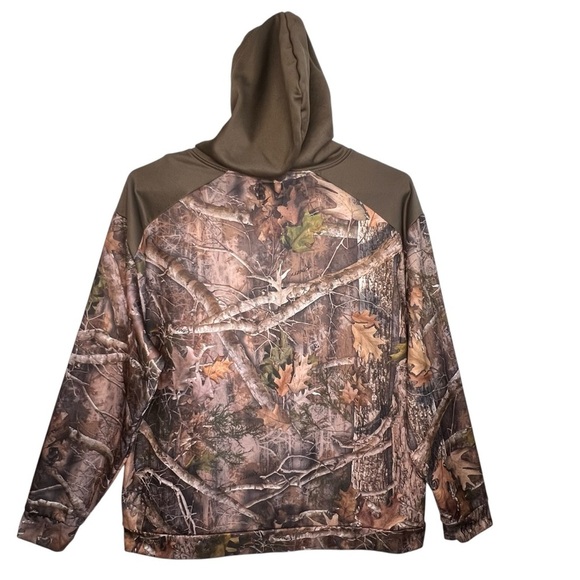 Redhead Realtree Deer Antler Hunting Camo Hoodie Jacket Size XL Pullover Hunting - Picture 1 of 12